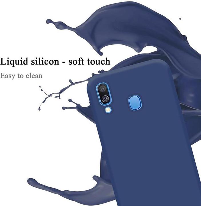 Productafbeelding Cadorabo TPU Liquid Silicone Case Cover (Samsung Galaxy A40)