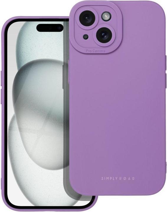 Produktbild Roar Headphone case case LUNA for IPHONE 15 Violet (Apple iPhone 15)