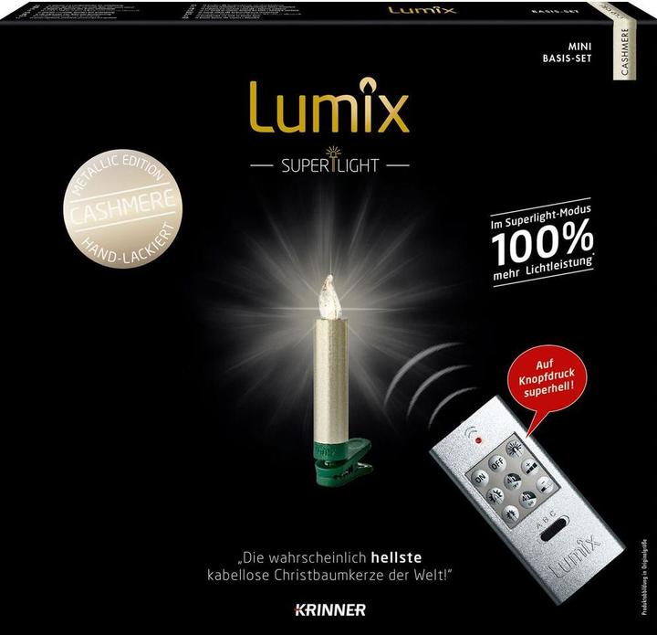 Actual product image Krinner LED Christmas tree candle Superlight Starter Set (12 x)