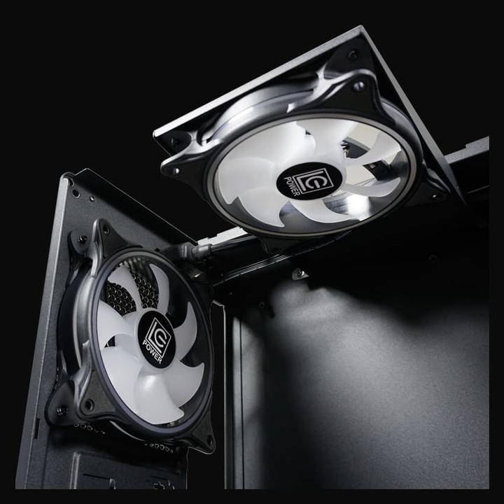 Actual product image LC-Power Gehuse Gaming LC-716MB-ON Amplified X retail (Mini-ITX, mATX)