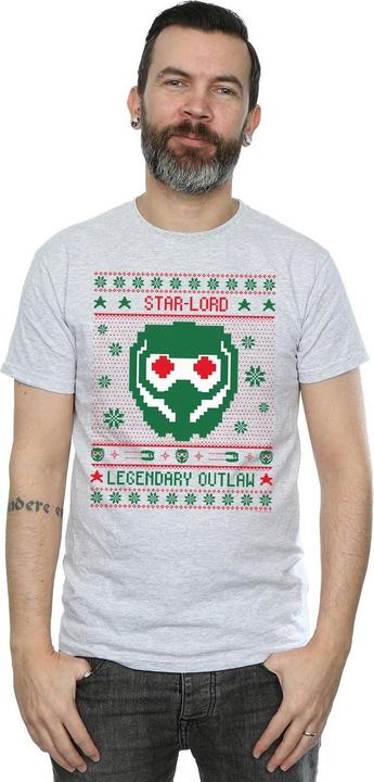 Produktbild Guardians Of The Galaxy Vol. 2 Star Lord Fair Isle TShirt (XL)