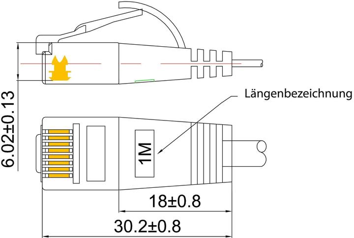 Produktbild Wirewin Netzwerkkabel (U/FTP, CAT6, 20 m)