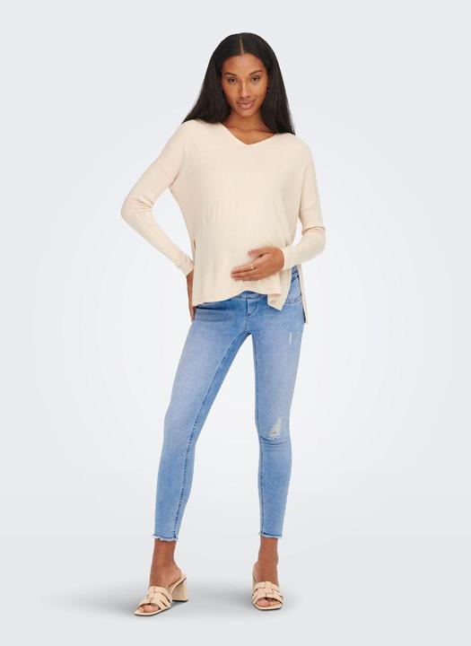 Actual product image Only Maternity OLMBlush Ankle Raw Skinny Fit Jeans (32)