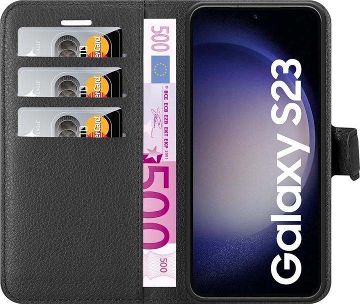 Produktbild Cadorabo Hülle für Samsung Galaxy S23 mit Standfunktion und Magnet (Samsung Galaxy S23)