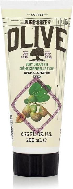 Actual product image Korres Olive Fig Body Cream (Body cream, 200 ml)