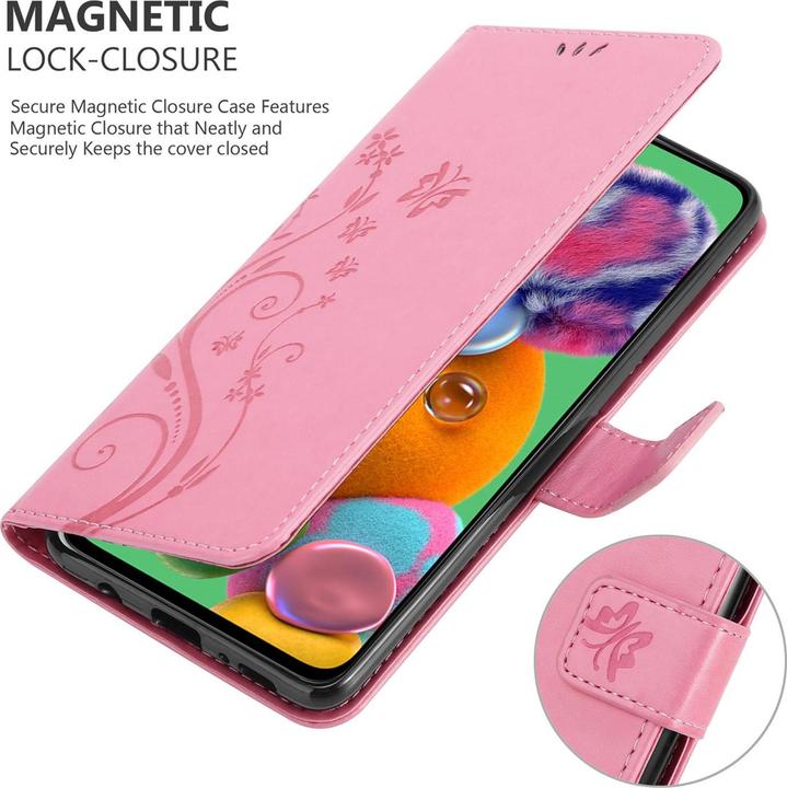 Image du produit Cadorabo Couverture du livre de fleurs (Samsung Galaxy A90 5G)