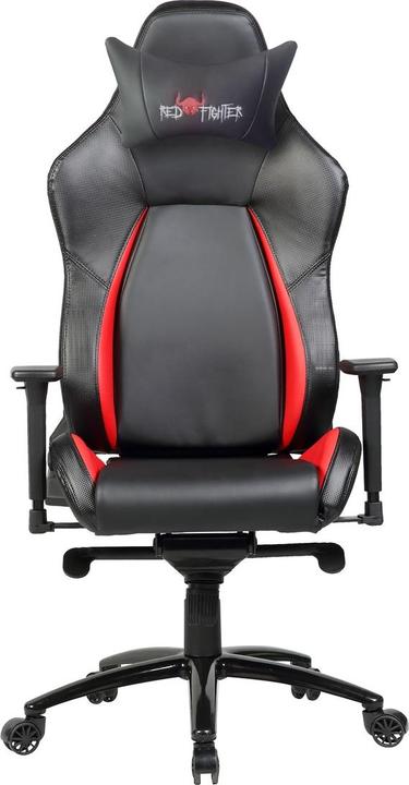 RED Gaming chair Fighter C2 Gaming Chair, Black