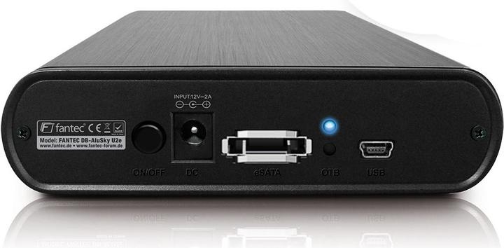 Actual product image Fantec Db-Alusky U2e Case (3.5")
