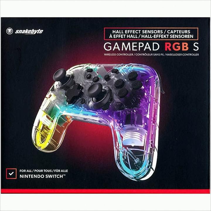 Produktbild Snakebyte Switch Controller Wireless Gamepad RGB S (Switch)