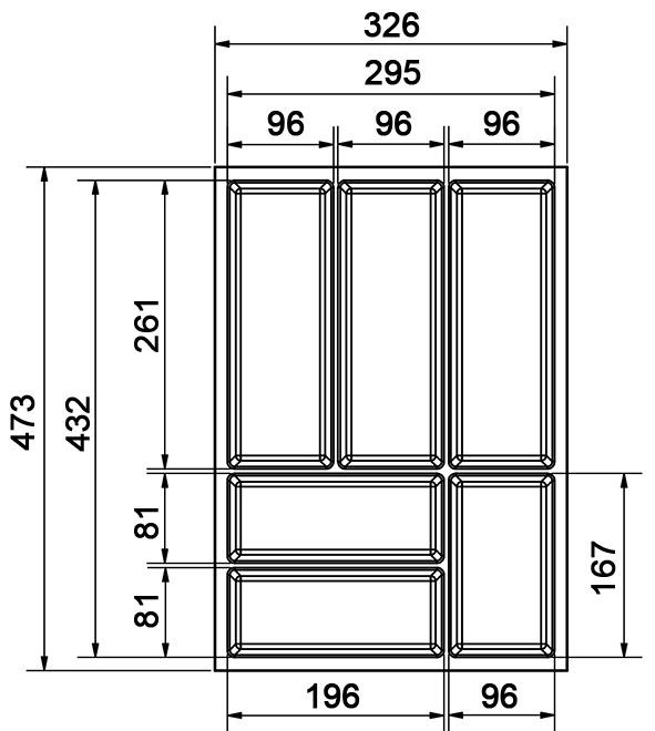 Produktbild Werkstarck Besteckeinsatz Basic