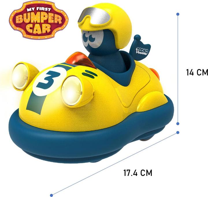Actual product image Silverlit My First RC Autoscooter Steerable Car