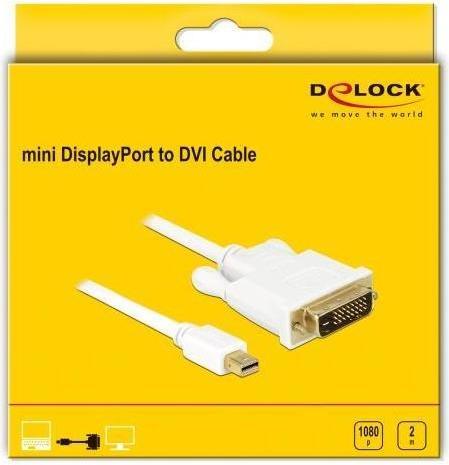 Produktbild Delock Mini DisplayPort — DVI (2 m, DVI, DisplayPort)