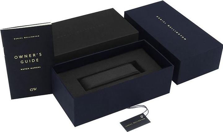 Immagine prodotto Daniel Wellington Classic Petite York Nero Argento (Orologio da polso analogico, 32 mm)
