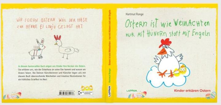Produktbild Ostern ist wie Weihnachten nur mit Hühnern statt mit Engeln (Deutsch, Hartmut Ronge, 2024)