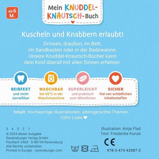 Energie-Label Ravensburger Mein Knuddel-Knautsch-Buch: Besuch im Zoo robust, waschbar und federleicht. Praktisch für zu Hause (Deutsch)