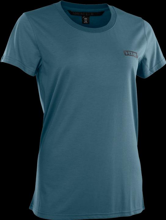 ION Bike Jersey S Logo SS DR women - cosmic-blue