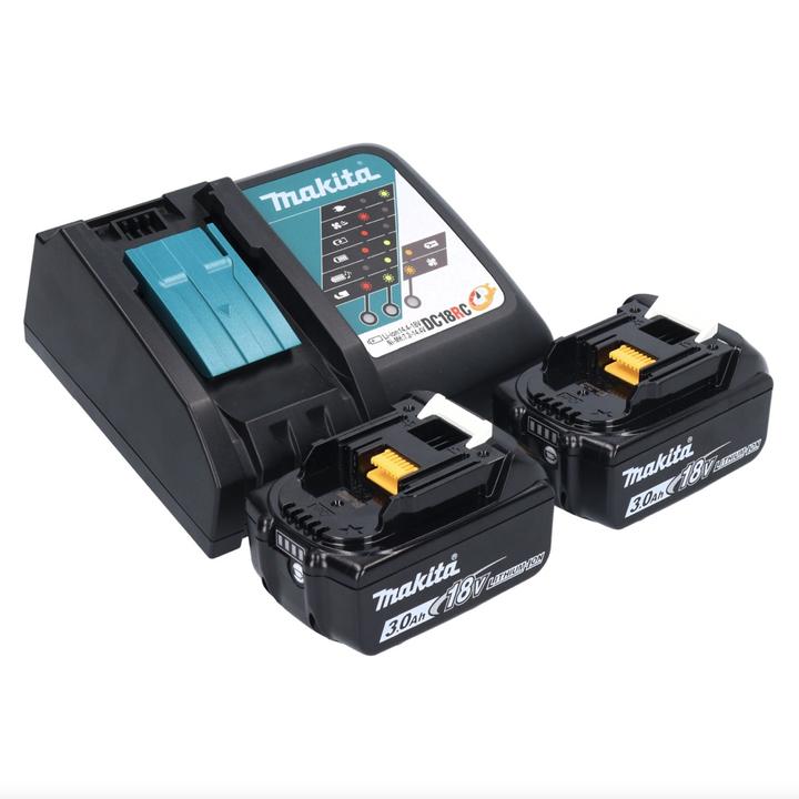 Actual product image Makita DHS 661 RFJ Battery Circular Saw 18 V 165 mm Brushless + 2x Battery 3,0 Ah + Charger + Makpac