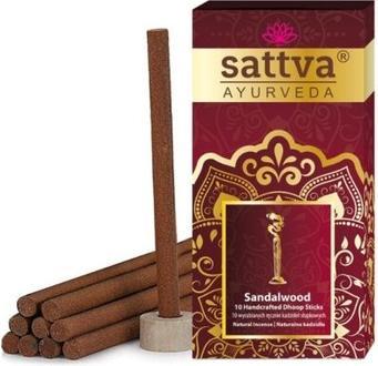 Sattva Ayurveda Sattva Incense Sticks Indian Incense Sandalwood 20G