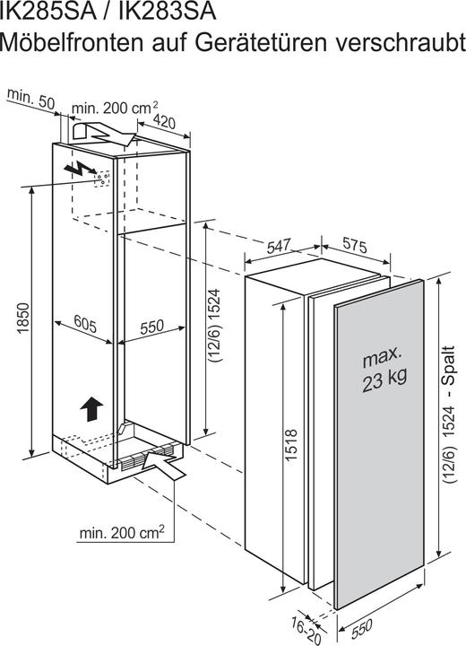 Produktbild Electrolux IK285SAL (262 l)