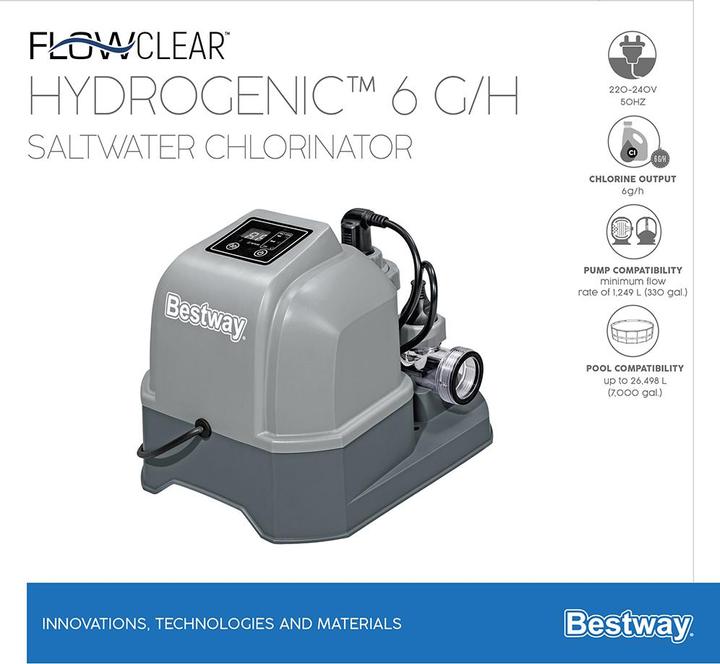 Immagine prodotto Bestway Hydrogenic Saltwater Chlorinator