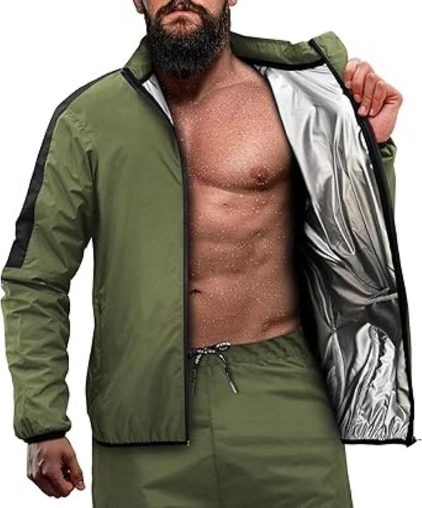 Actual product image Rdx Clothing Sauna Suit C1 Army Green-S