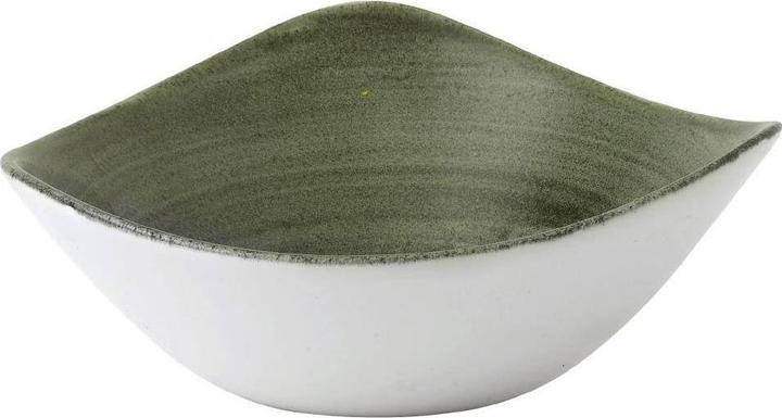 Image du produit Churchill Stonecast Patina Burnished GreenTriangle Assiette creuse 18.5cm (1 x, 18.50 cm)