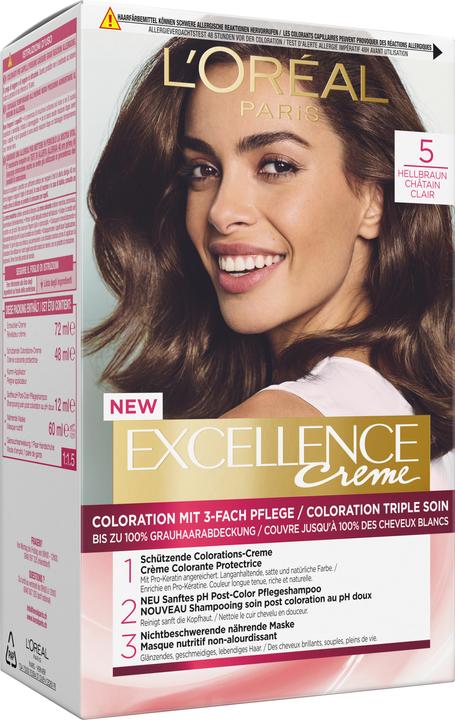 L'Oréal Paris Excellence Cream (5 Hellbraun)