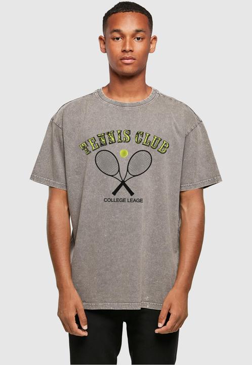 Immagine prodotto Merchcode Tennis Club - Maglietta oversize lavata con acido - 112905 (3XL)