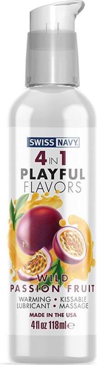Swiss Navy 4 in 1 Wild Passion Fruit 4 oz/118 ml (118 ml)