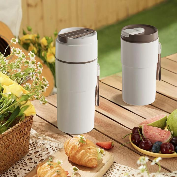 Image du produit Porodo Lifestyle 2in1 Blender With Insulated Hot/Cold Mug 55W (55 W)