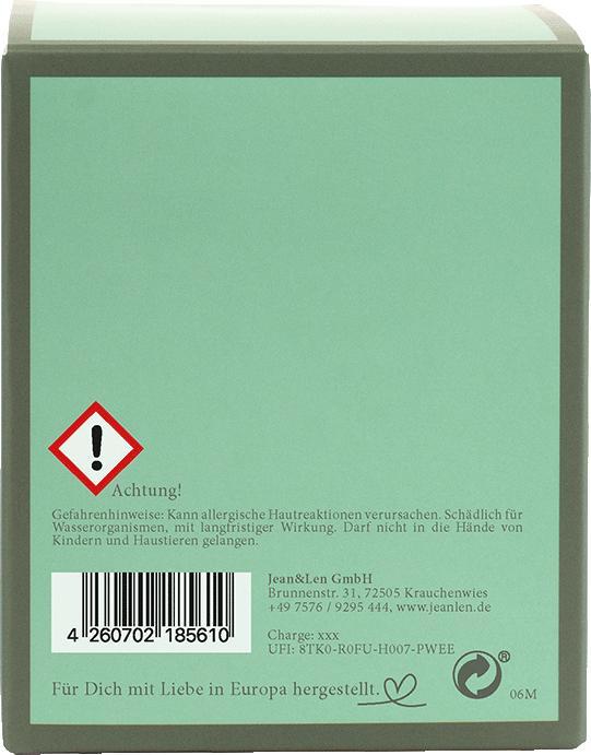 Actual product image Jean & Len Scented Candle Rosemary & Ginger 230 g