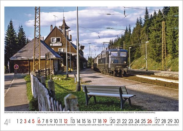 Actual product image Faszinierende Eisenbahnen 2026 (42 x 30 cm, Hardcover, German)