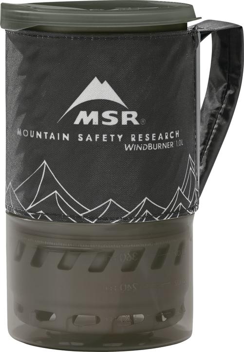 Actual product image Msr WindBurner Personal Stove System Black