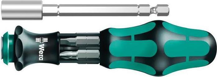 Productafbeelding Wera Kraftform Compact 28 (sleuf 1 x 5,5 x 25 mm, PH2X 25mm, PH1 x 25 mm, sleuf 1,2 x 6,5 x 25 mm, PZ 1 x 25, Pz2x25mm)