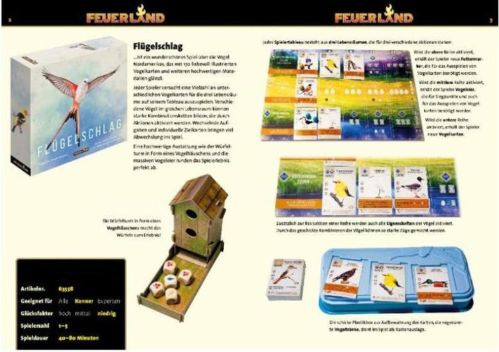Productafbeelding Feuerland Tierra del Fuego vleugelslag (Duits)