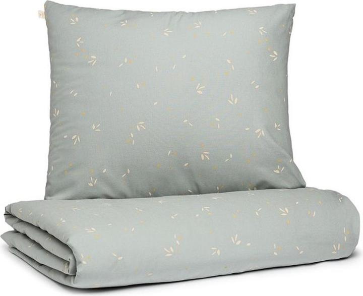 Produktbild Nobodinoz Bettwäsche Himalaya 150 x 200, Willow Soft Blue