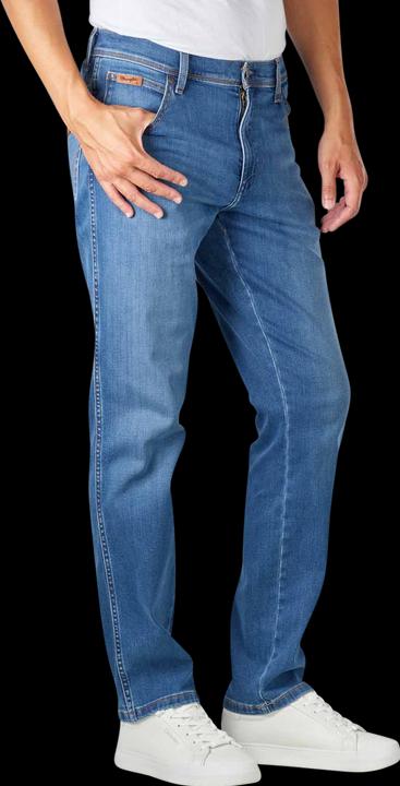 Actual product image Wrangler Texas Slim Jeans Straight Fit Pisces (W42/L32)