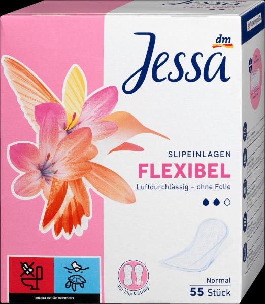 Produktbild dm Jessa Slipeinlagen Flexibel (55 x)