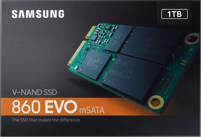 Actual product image Samsung 860 Evo (1000 GB, mSATA)