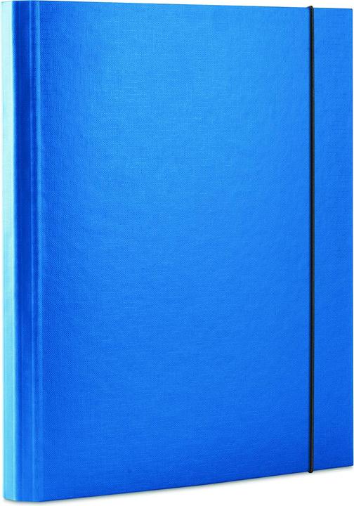 Office Products Cartella con coulisse, pp, a4/30, blu