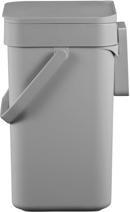 Actual product image EKO puro II 5L Waste Bin Grey (5 l)