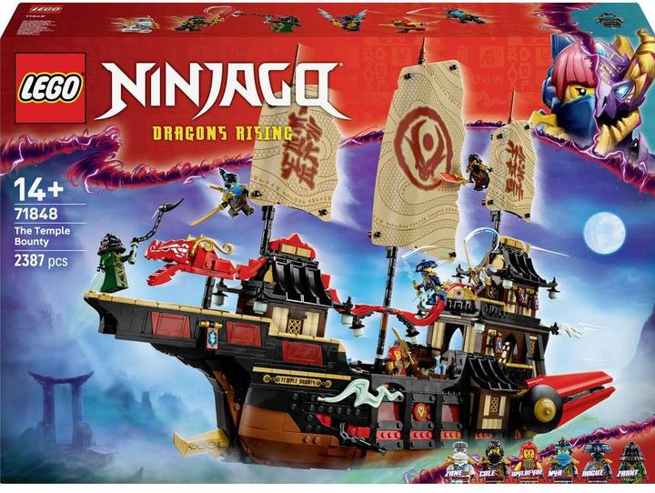 Actual product image LEGO 71848 ® NINJAGO Der Tempel-Flugsegler (71848, LEGO Ninjago)
