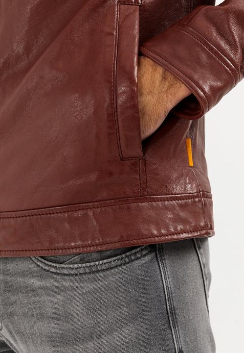 Immagine prodotto Camel Active Blouson in pelle con collo alto (52)
