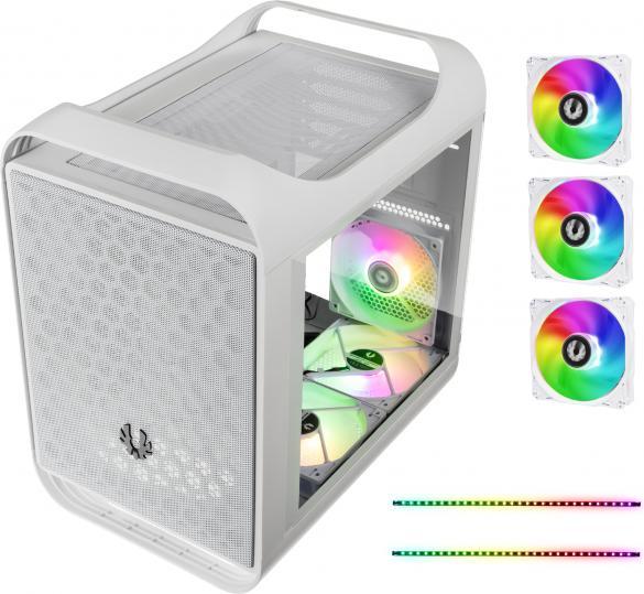 Immagine prodotto BitFenix Prodigy M 2022 ARGB Micro-ATX, vetro temperato (mATX, Mini-ITX)