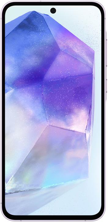 Actual product image Samsung Galaxy A55 (128 GB, Awesome Lilac, 6.60", SIM + eSIM, 50 Mpx, 5G)