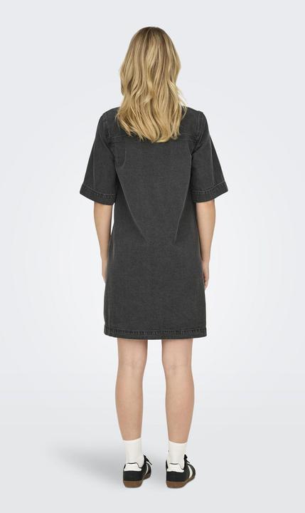 Image du produit Only Coupe normale Col chemise Robe courte Robe en jean (S)