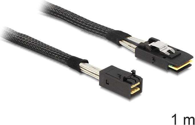 Produktbild Delock Kabel Mini SAS HD x 4 SFF 8643 Stecker > Mini SAS x 4 36 Pin SFF 8087 Stecker