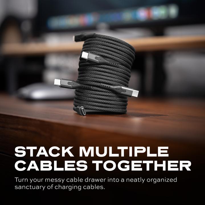 Actual product image Statik MagStack USB C — USB C (1 m, USB 3.2 Gen 1, 100 W)