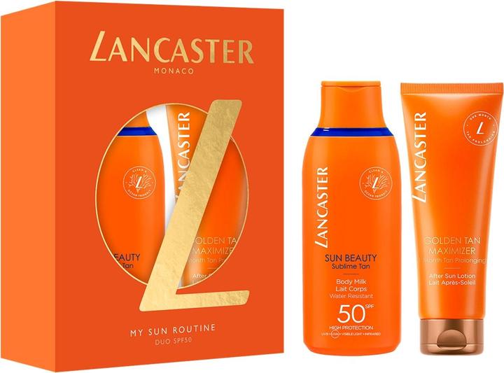 Lancaster My Sun Routine Duo SPF 50 Gift Set (Sonnenmilch, SPF 50, 175 ml)