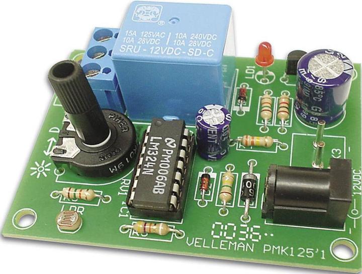 Image du produit Velleman Interrupteur Sensible à La Lumière (Extension)